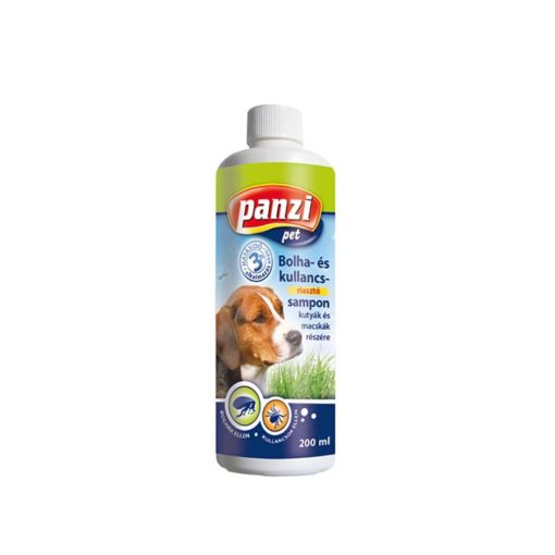 Panzi Kutya sampon - bolha és Kullancs riasztó 200ml