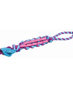 Trixie Denta Fun sodort kötél gumival 37cm