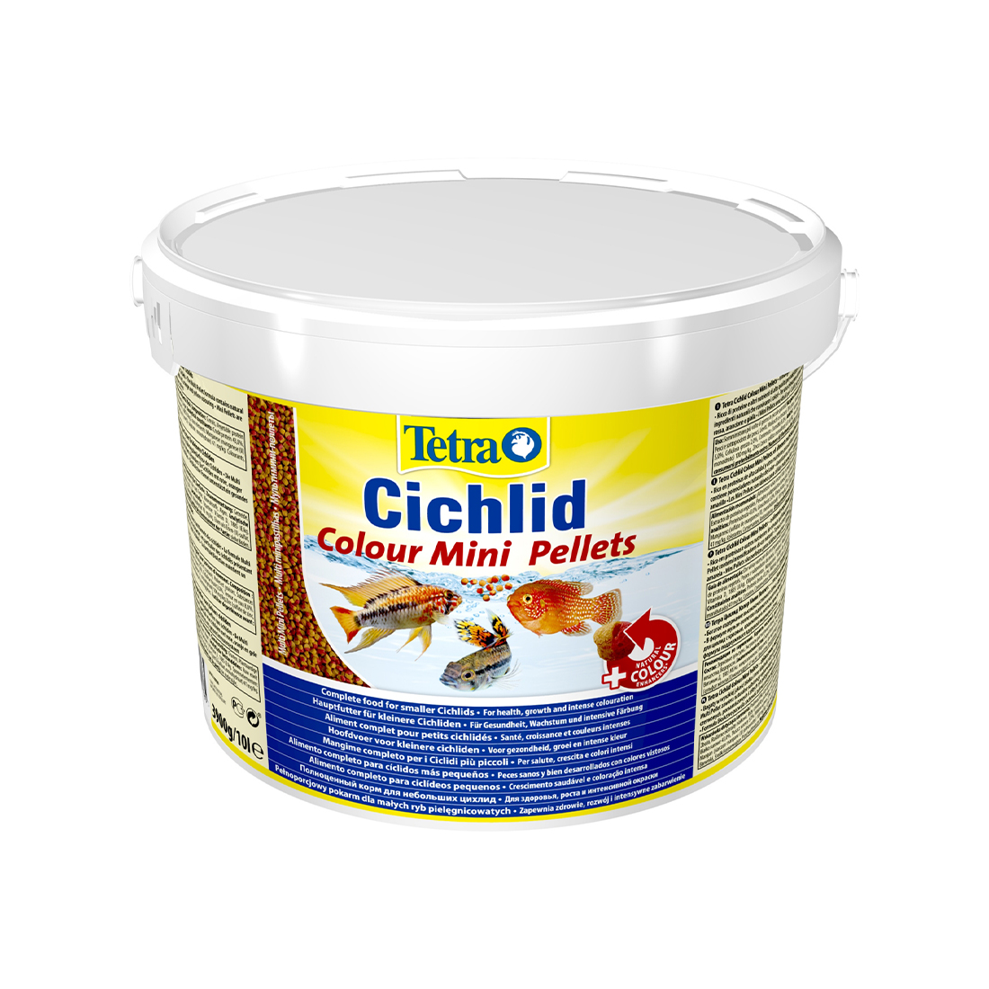 Tetra Cichlid Colour Mini Pellets 10L