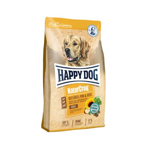 Happy Dog NaturCroq Geflügel Pur & Reis 4kg