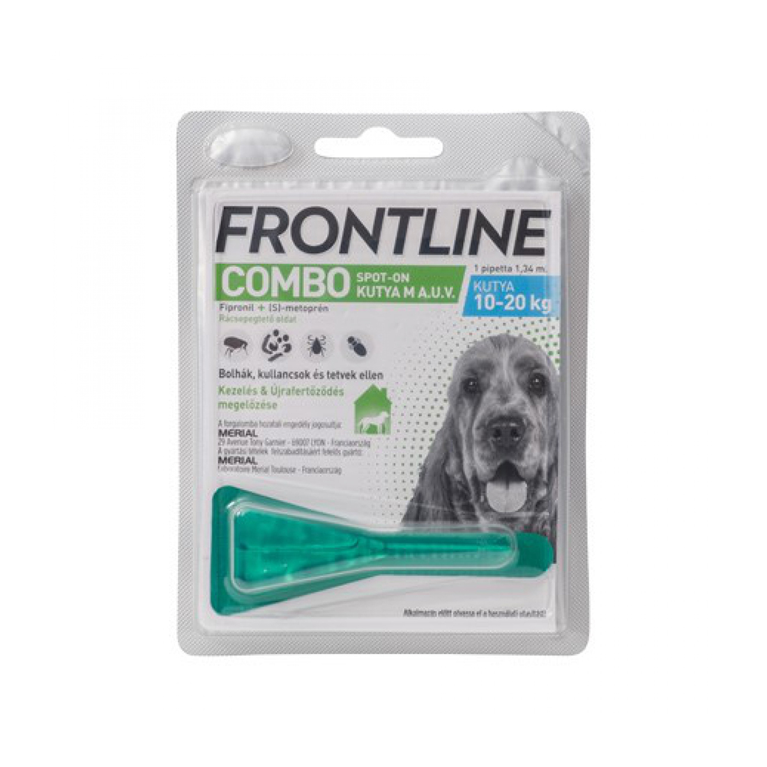 Frontline Combo Kutya 10-20kg M