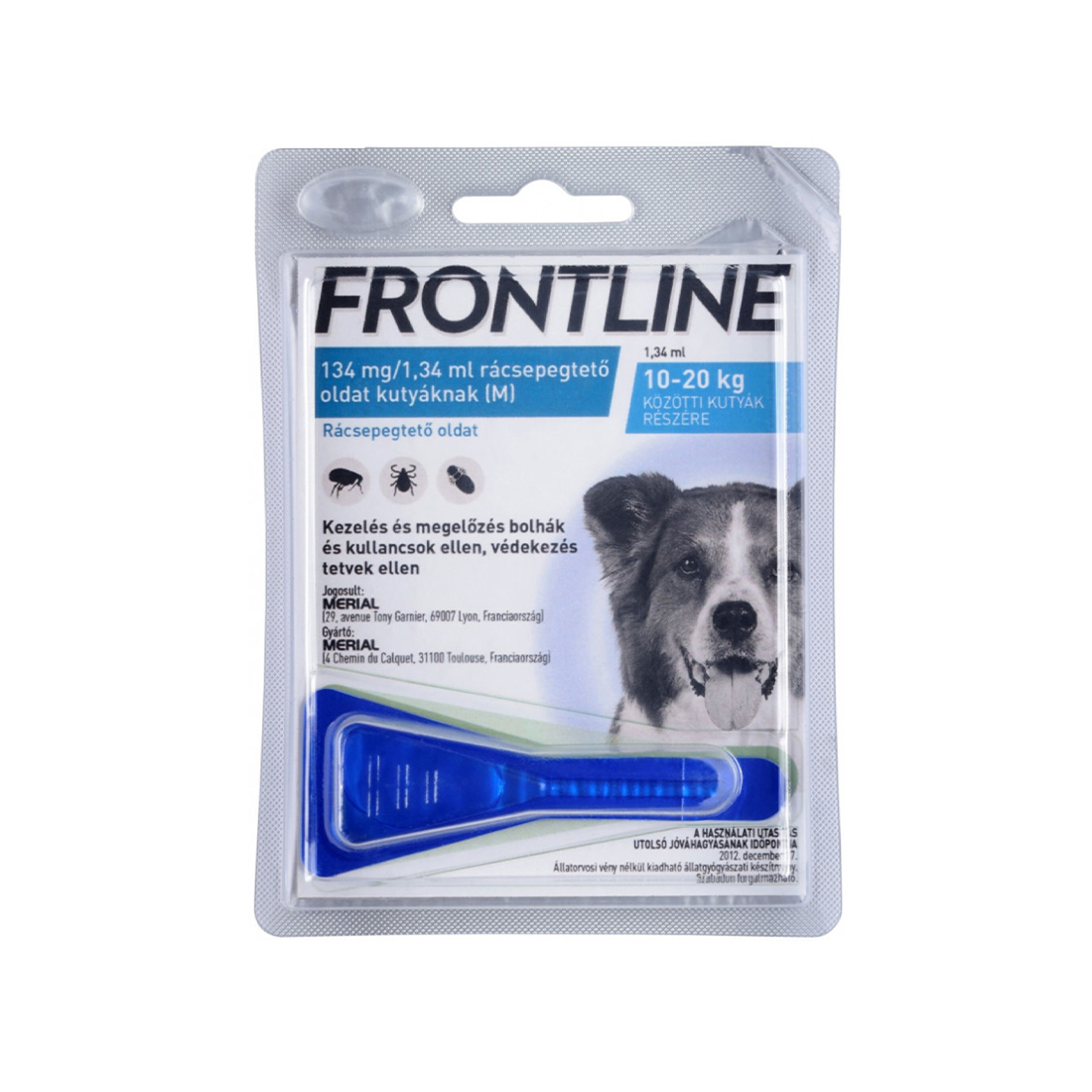Frontline Kutya 10-20kg M