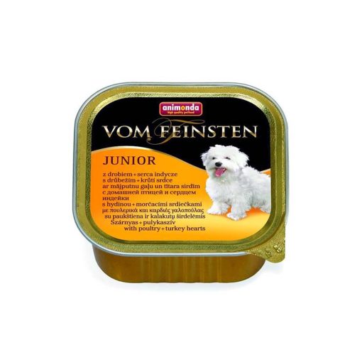 Animonda Vom Feinsten - Junior (baromfi, pulykaszív) 150g