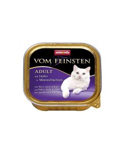 Animonda Vom Feinsten - Adult (csirke, tenger gyümölcsei) 100g