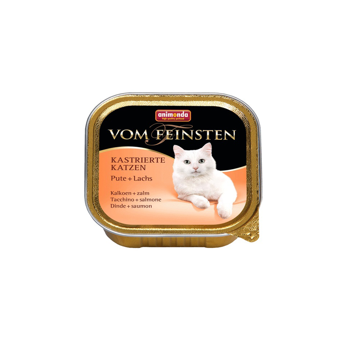 Animonda Vom Feinsten - Ivartalanított pulyka, lazac) 100g