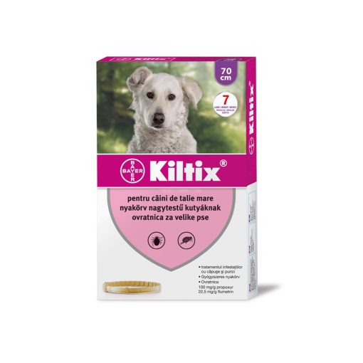 Kiltix bolha- és kullancsirtó nyakörv 70cm