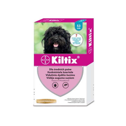 Kiltix bolha- és kullancsirtó nyakörv 53cm